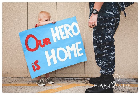 Welcome our heroes home!