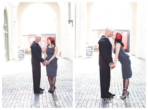 A Downtown San Diego Vintage Engagement