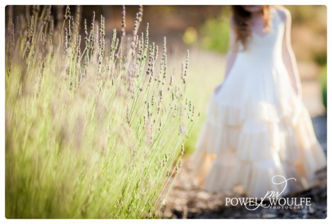 Lavender Princess 5 Year Milestone Session by Powell Woulfe Photography