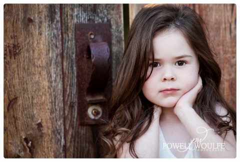 Lavender Princess 5 Year Milestone Session by Powell Woulfe Photography