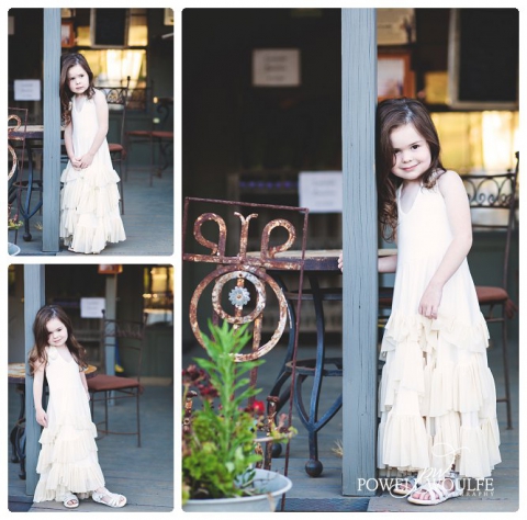 Lavender Princess 5 Year Milestone Session by Powell Woulfe Photography