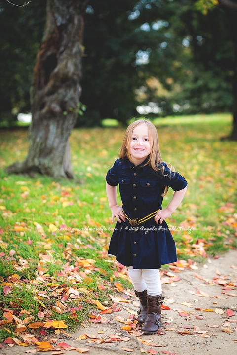 A Fall Portrait Session in Washington DC by Powell Woulfe Photography