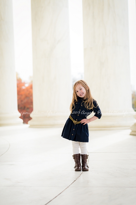 A Fall Portrait Session in Washington DC by Powell Woulfe Photography