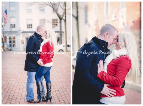 Old Town Alexandria, VA Engagement Session by Powell Woulfe Photography