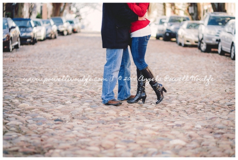 Old Town Alexandria, VA Engagement Session by Powell Woulfe Photography
