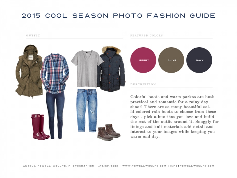 Family & Couples Photography - What to Wear Fall 2015