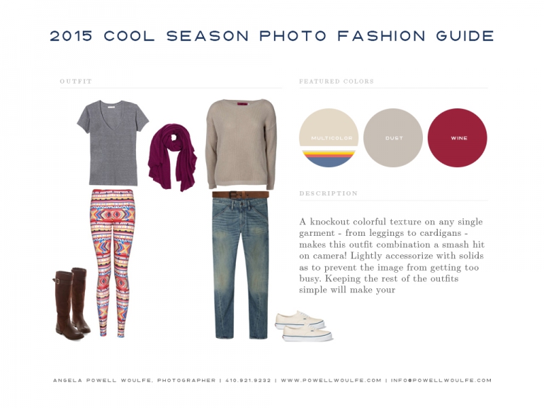 Family & Couples Photography - What to Wear Fall 2015