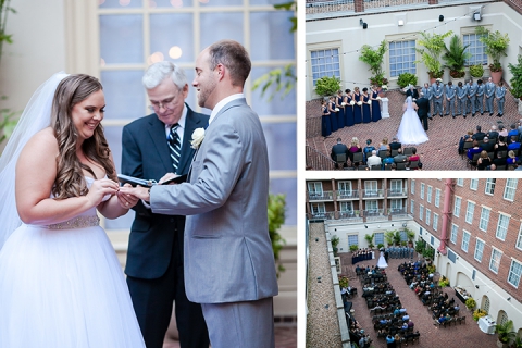 Holly and Chris - Hotel Monaco Wedding in Alexandria, VA