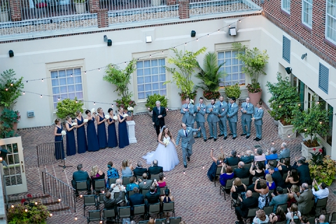 Holly and Chris - Hotel Monaco Wedding in Alexandria, VA
