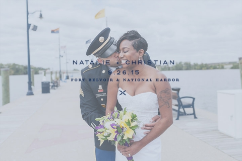 Natalie + Chris | Ft. Belvoir and National Harbor