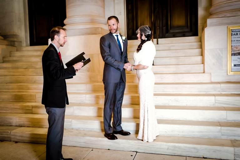 Constitution Hall Wedding, Washington, DC - by Angela Powell Woulfe, Photographer